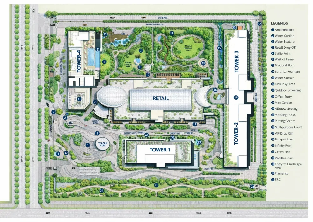CRC The Flagship Site Plan